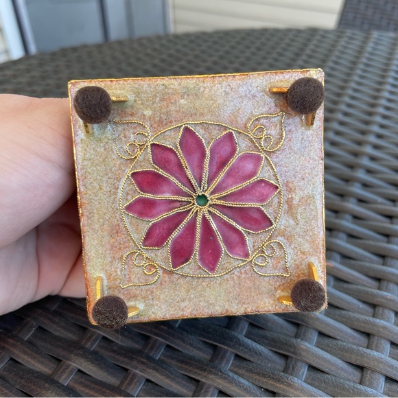 NYCO Cloisonne Enamel Teapot - Picture 7 of 11